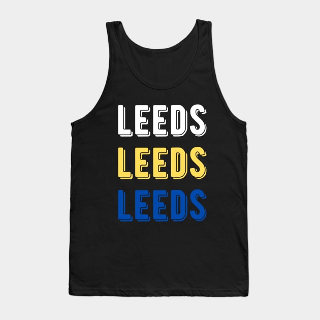 Leeds Leeds Leeds Tank Top by Providentfoot